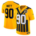 Pittsburgh Steelers T.J. Watt Nike Gold Alternate Vapor F.U.S.E. Limited Jersey