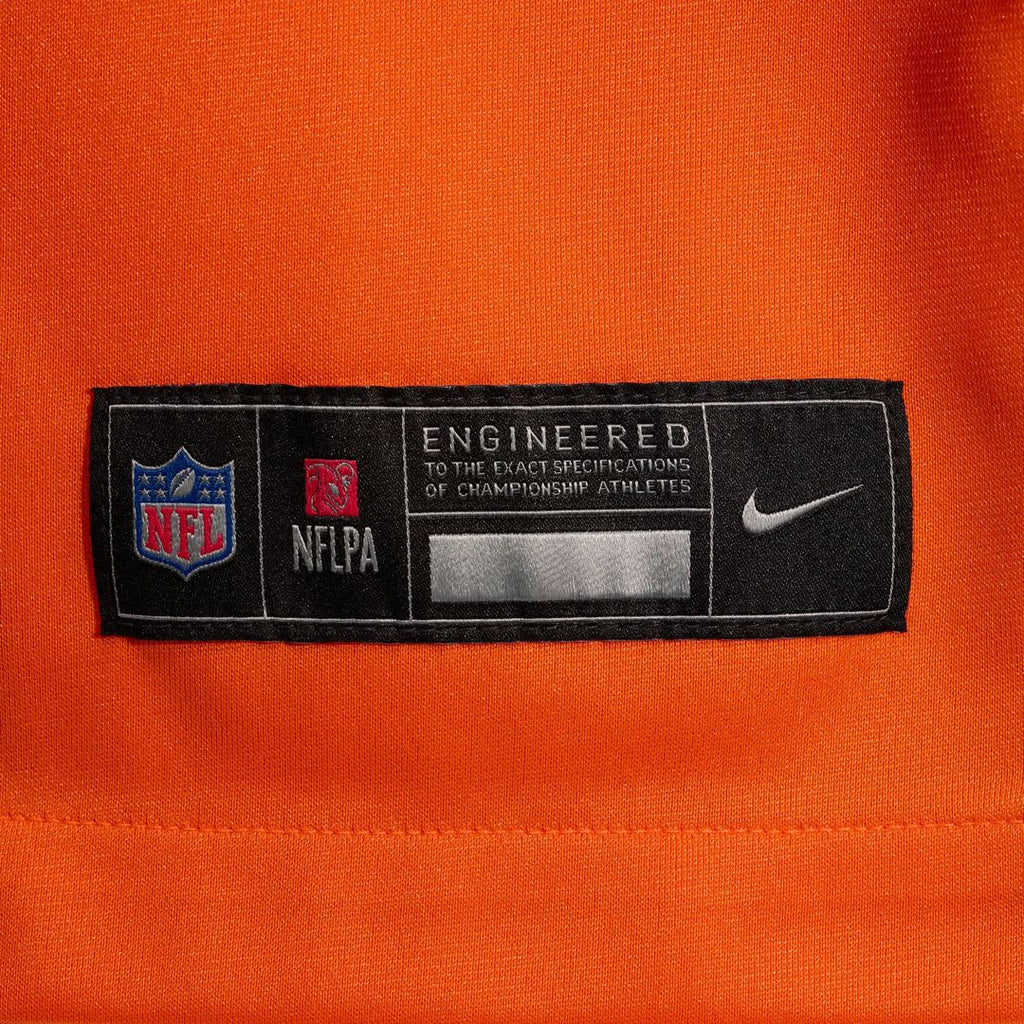 Denver Broncos Jahdae Barron Nike Orange Game Player Jersey
