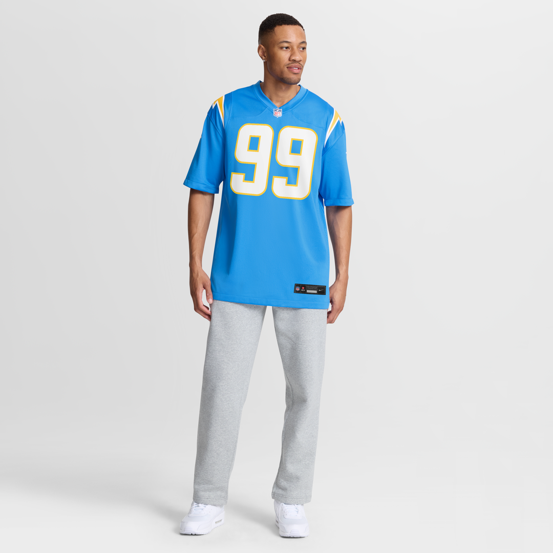 Los Angeles Chargers Scott Matlock Nike Powder Blue Team Game Jersey