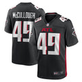 Atlanta Falcons Liam McCullough Nike Black Team Game Jersey