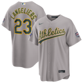2026 All-Star Game Athletics Shea Langeliers Nike Gray Replica Jersey