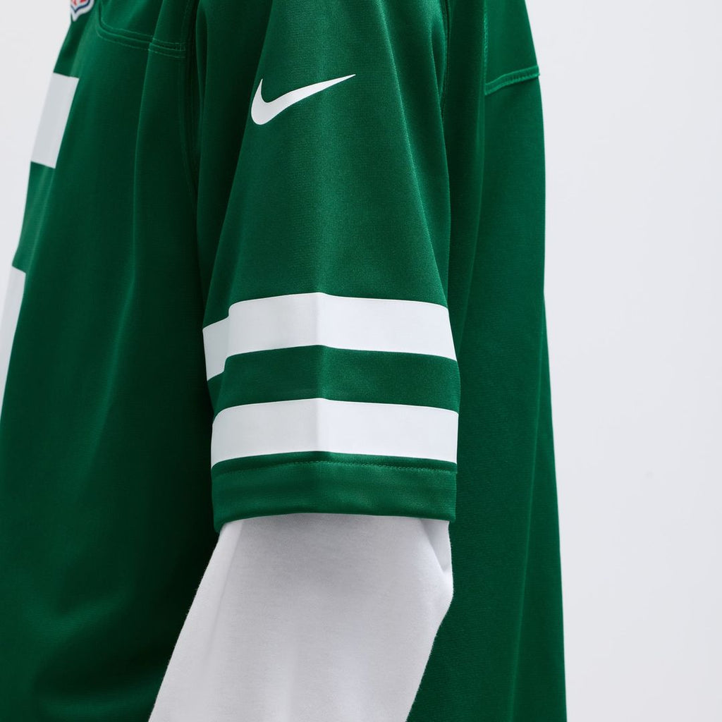 New York Jets Garrett Wilson Nike Legacy Black Alternate Game Jersey