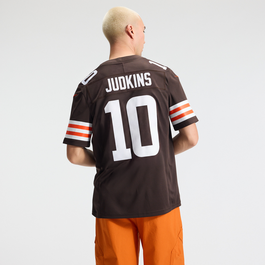 Cleveland Browns Quinshon Judkins Nike Brown Team Vapor F.U.S.E. Stitched Limited Jersey