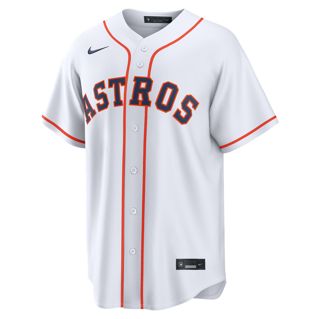 Houston Astros Daulton Varsho Nike White Home Replica Jersey