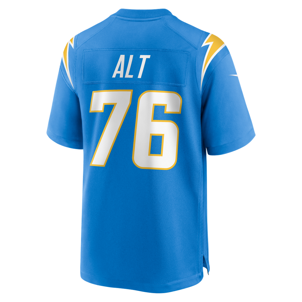 Los Angeles Chargers Joe Alt Nike Navy Alternate Super Chargers Game Player Jersey