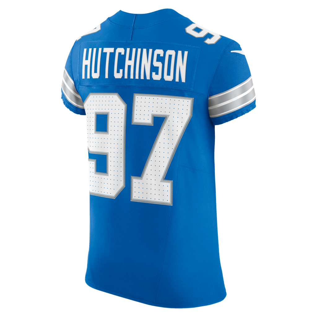 Detroit Lions Aidan Hutchinson Nike Black Alternate Vapor F.U.S.E. Elite Jersey