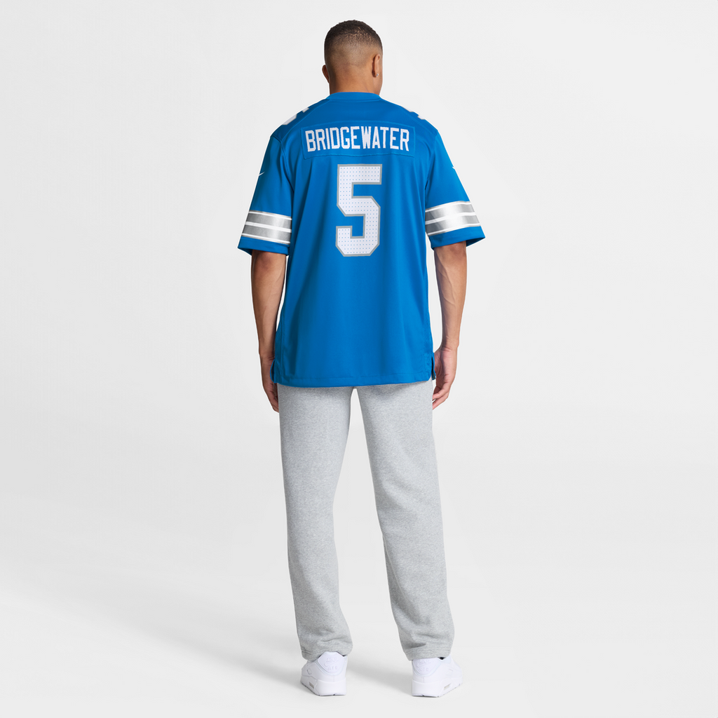 Detroit Lions Teddy Bridgewater Nike Blue Team Game Jersey