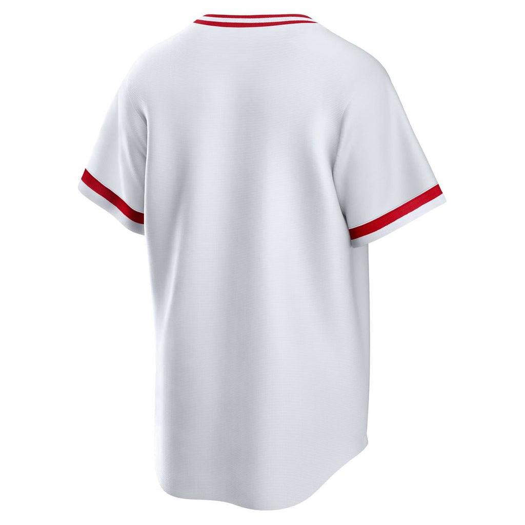 Cincinnati Reds Nike White Home Cooperstown Collection Team Jersey