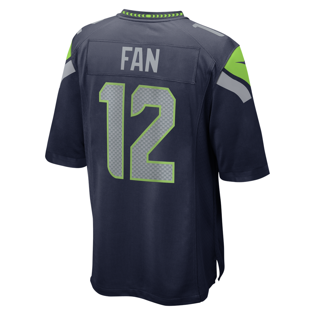 Seattle Seahawks 12s Nike White Game Jersey