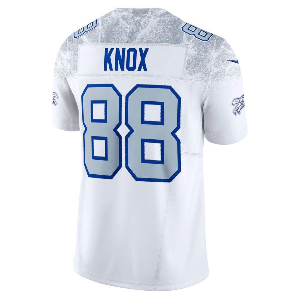 Buffalo Bills Dawson Knox Nike White Rivalries Collection Stitched Limited Jersey