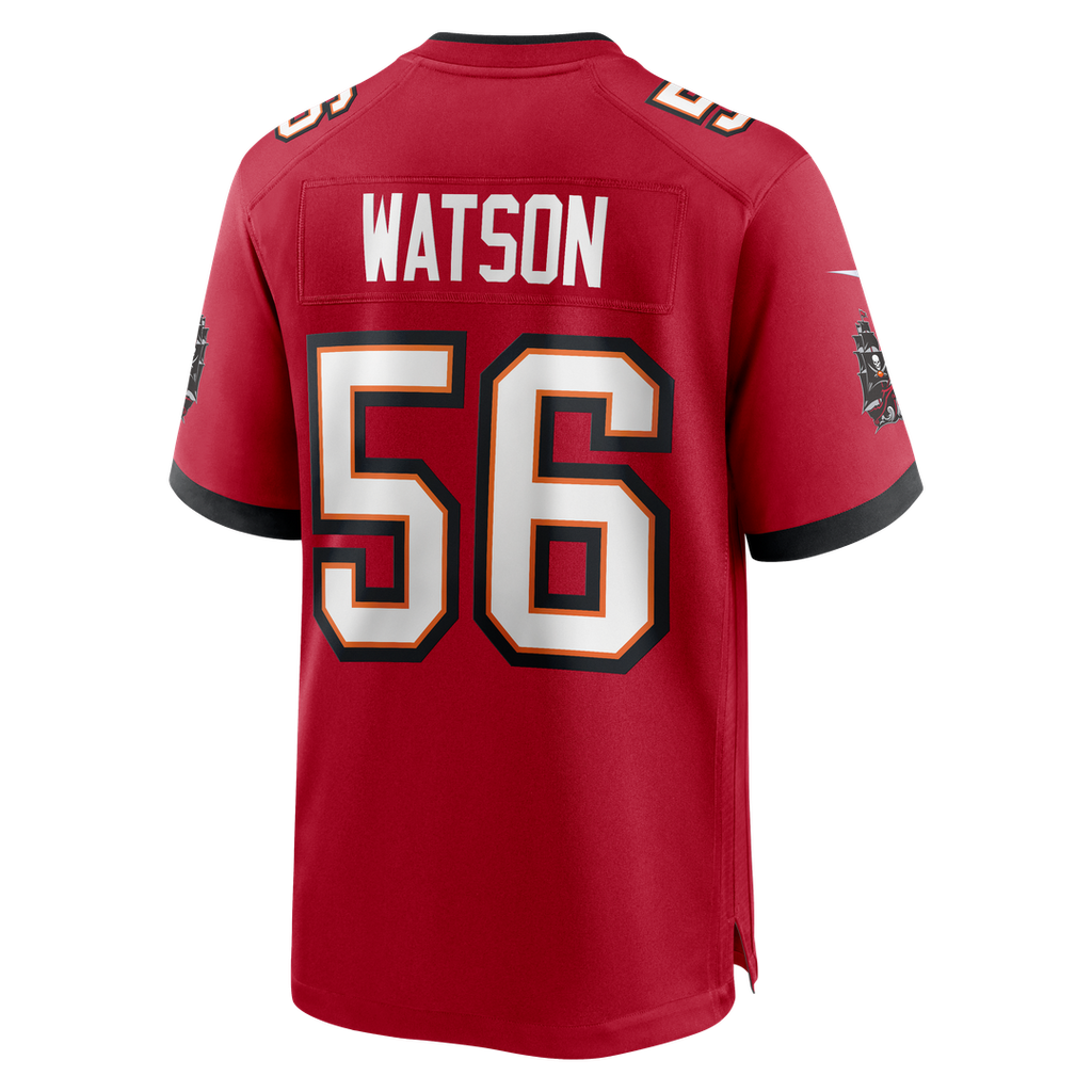 Tampa Bay Buccaneers Desmond Watson Nike Red Team Game Jersey