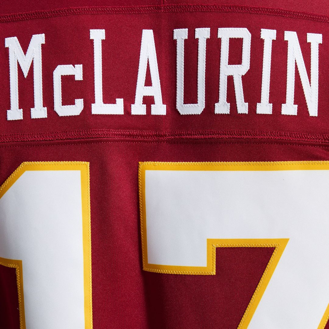 Washington Commanders Terry McLaurin Nike White Vapor F.U.S.E. Stitched Limited Jersey