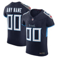 Tennessee Titans Nike Navy Vapor F.U.S.E. Elite Custom Jersey