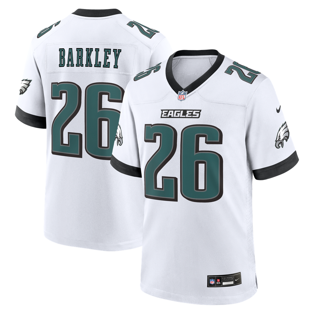 Philadelphia Eagles Saquon Barkley Nike Kelly Green Alternate Game Jersey