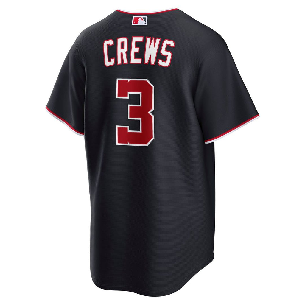 Washington Nationals Dylan Crews Nike Gray Road Replica Jersey