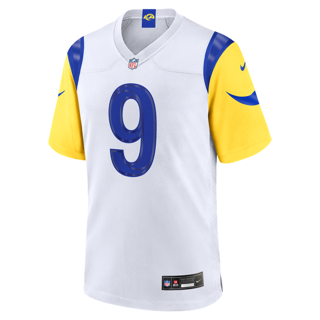 Los Angeles Rams Matthew Stafford Nike White White Game Player Jersey
