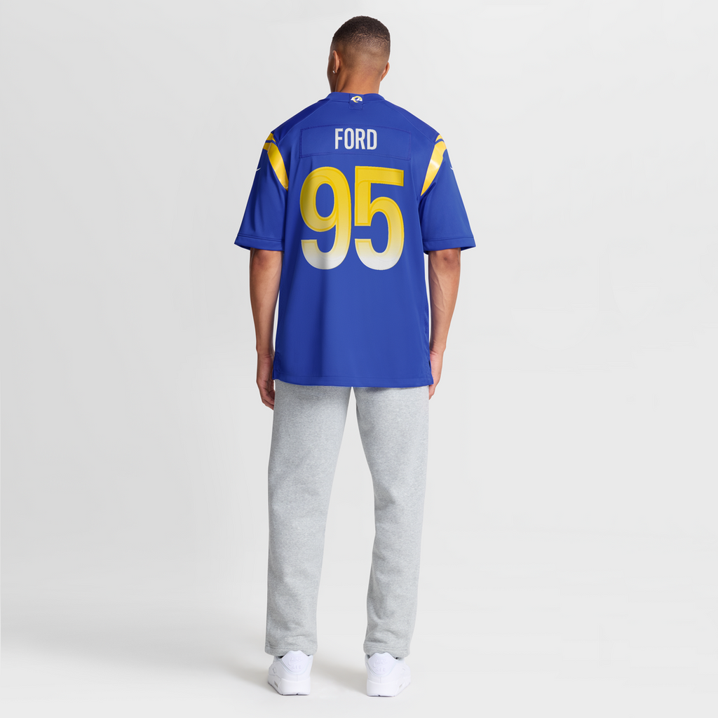 Los Angeles Rams Poona Ford Nike Royal Team Game Jersey