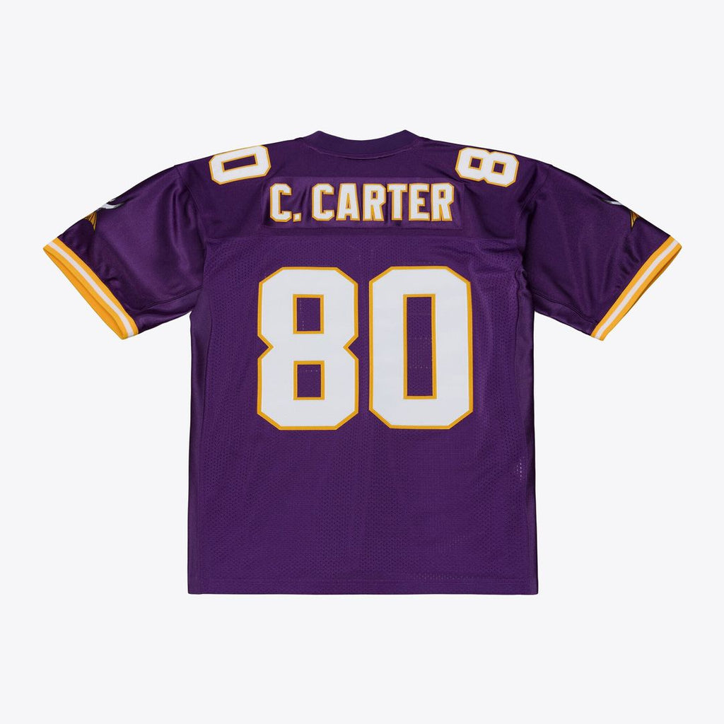 Minnesota Vikings Cris Carter Mitchell & Ness Purple 2001 Authentic Throwback Jersey