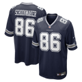 Dallas Cowboys Luke Schoonmaker Nike Navy Team Game Jersey