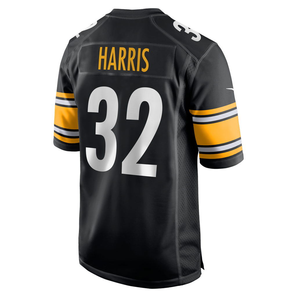 Pittsburgh Steelers Franco Harris Nike Black Game Retired Player Jersey
