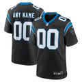 Carolina Panthers Nike Black Custom Game Jersey