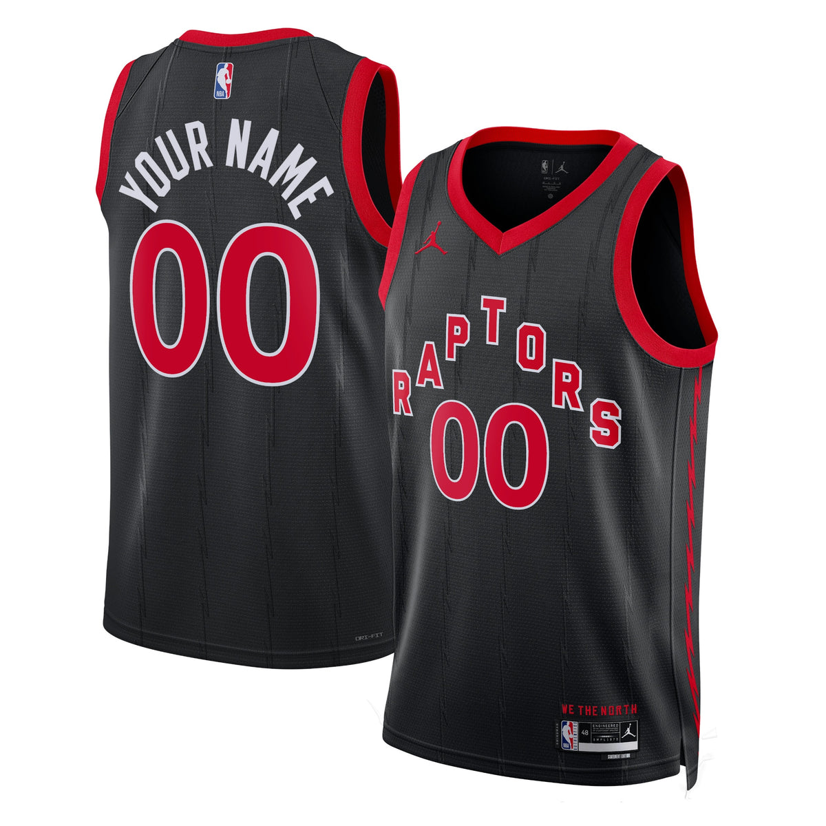 Toronto Raptors Jordan Statement Swingman Jersey - Custom - Unisex