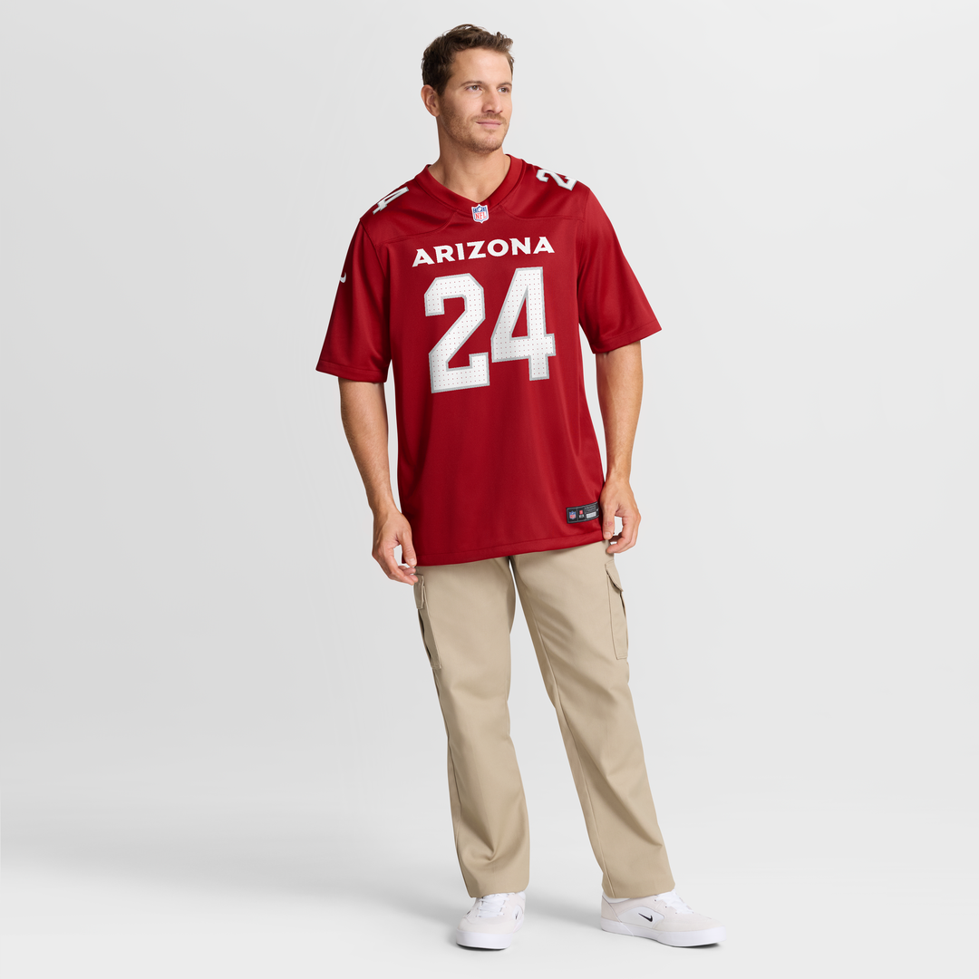 Arizona Cardinals Starling Thomas V Nike Cardinal Team Game Jersey