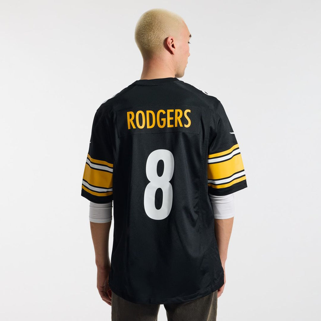 Pittsburgh Steelers Aaron Rodgers Nike White Game Jersey