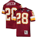 Washington Football Team 1994 Darrell Green Mitchell & Ness Burgundy Authentic Throwback Retired Player Jersey