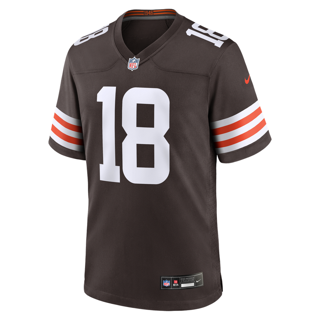 Cleveland Browns David Bell Nike Brown Game Jersey