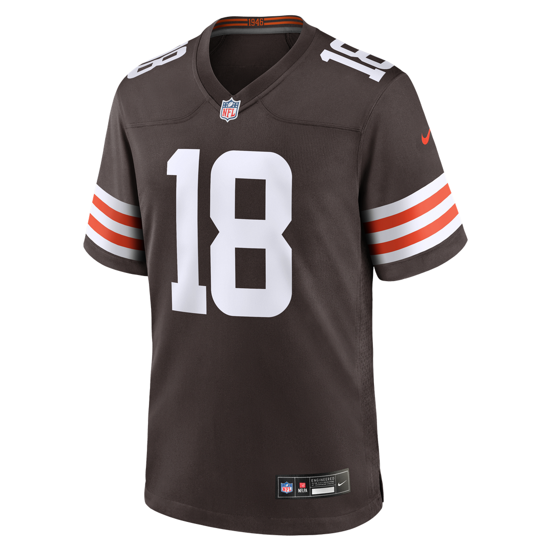 Cleveland Browns David Bell Nike Brown Game Jersey