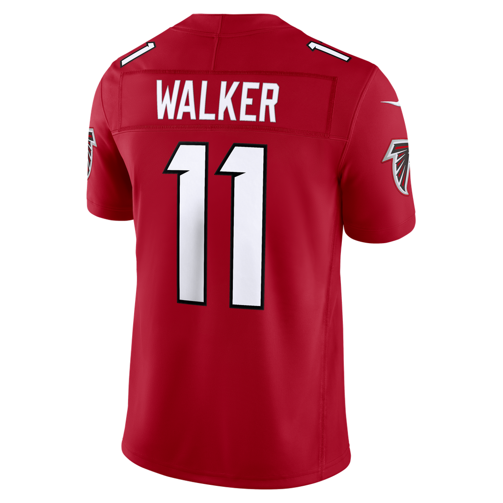Atlanta Falcons Jalon Walker Nike Red Team Vapor F.U.S.E. Stitched Limited Jersey