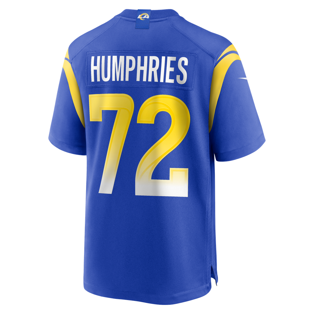 Los Angeles Rams D.J. Humphries Nike Royal Team Game Jersey