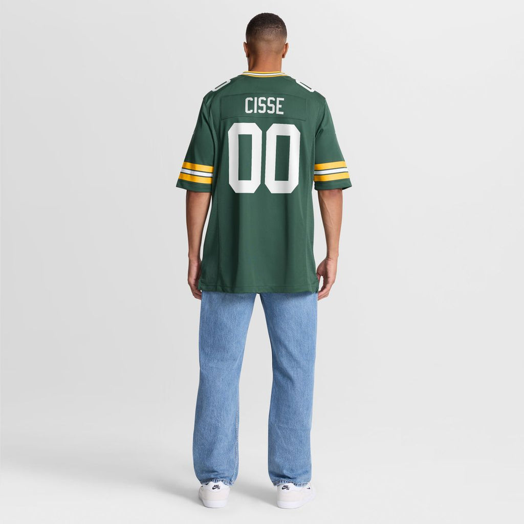 Green Bay Packers Brandon Cisse Nike Green Game Jersey