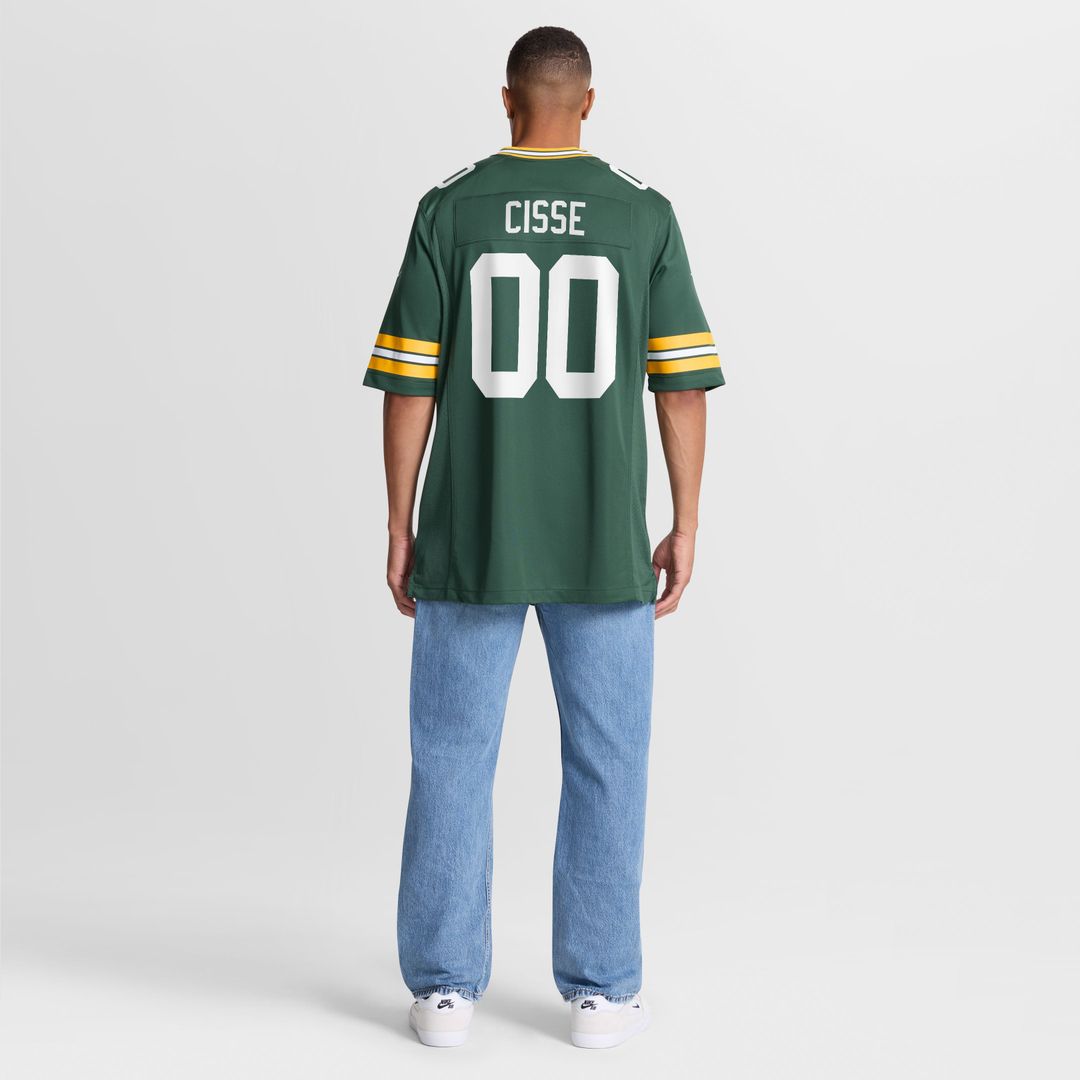 Green Bay Packers Brandon Cisse Nike Green Game Jersey