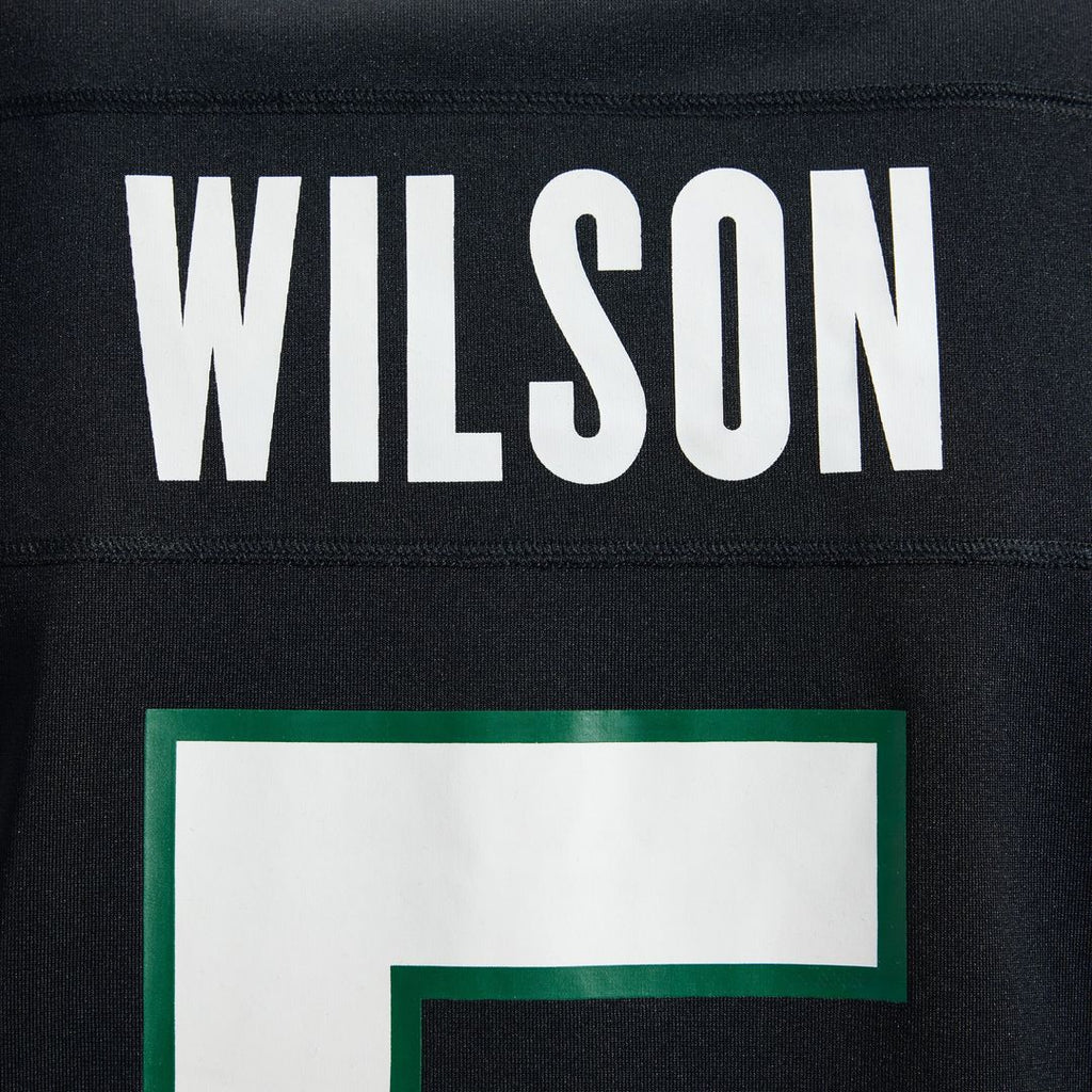 New York Jets Garrett Wilson Nike Legacy Black Alternate Game Jersey