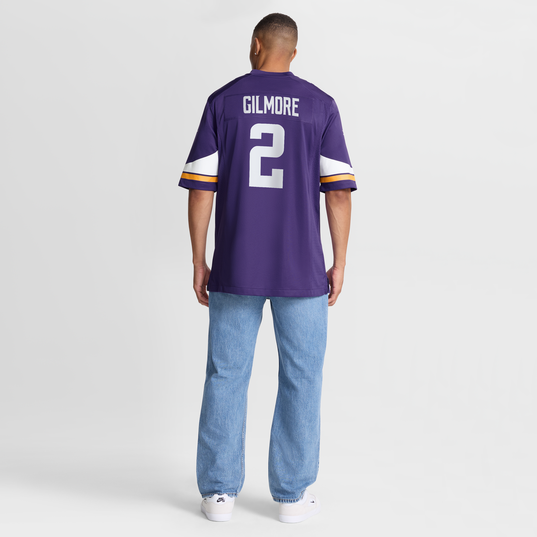 Minnesota Vikings Stephon Gilmore Nike Purple Game Jersey