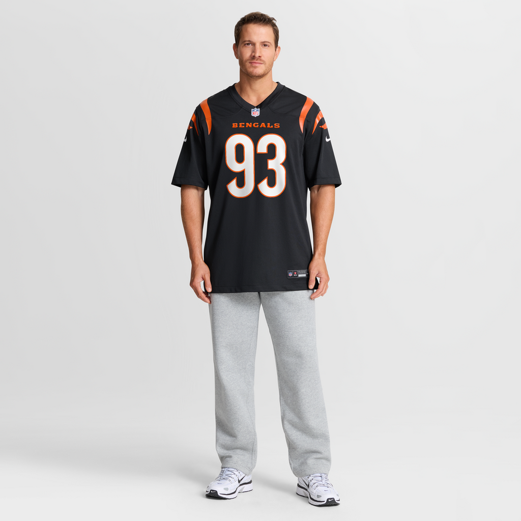 Cincinnati Bengals McKinnley Jackson Nike Black Game Jersey