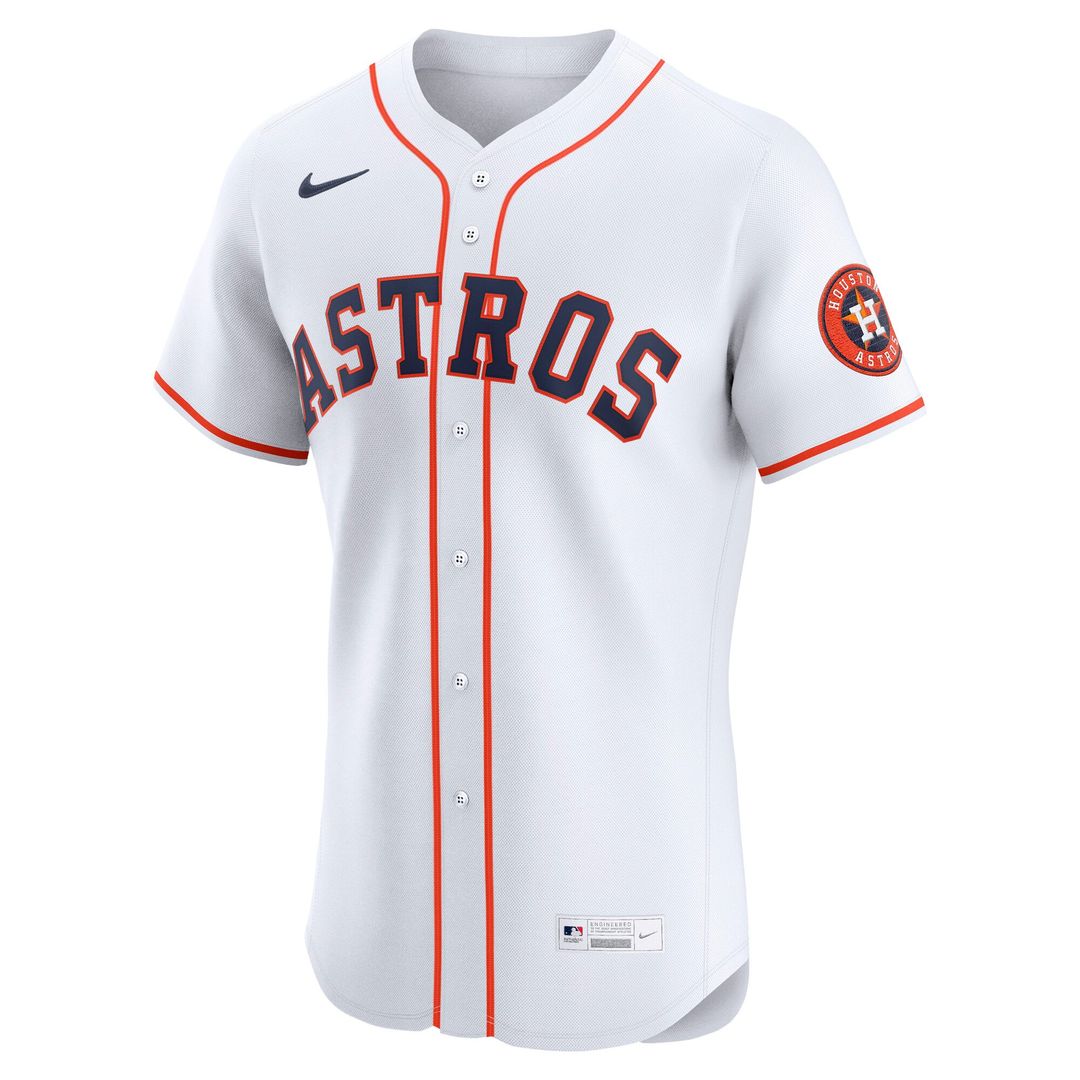 Houston Astros Nike White Home Elite Jersey