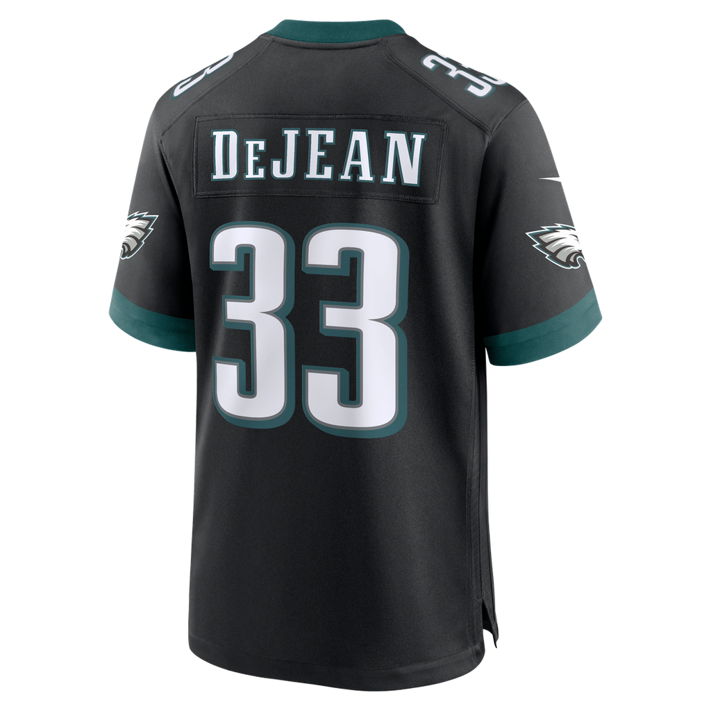 Philadelphia Eagles Cooper DeJean Nike White Game Jersey