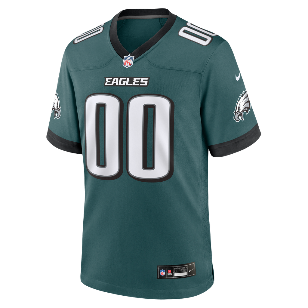 Philadelphia Eagles Jonathan Greenard Nike Midnight Green Game Jersey