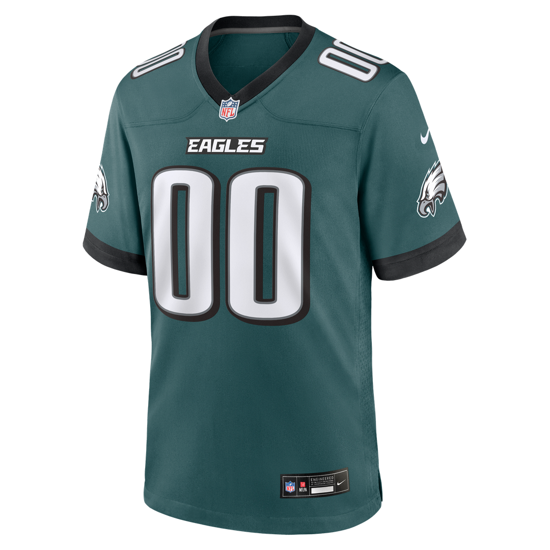 Philadelphia Eagles Jonathan Greenard Nike Midnight Green Game Jersey