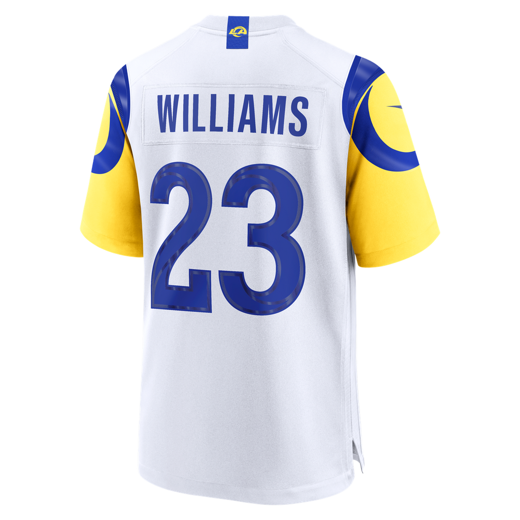 Los Angeles Rams Kyren Williams Nike White White Game Player Jersey