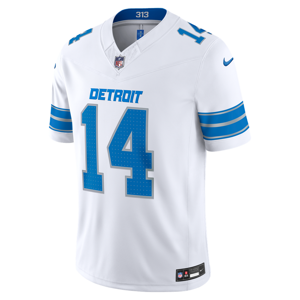 Detroit Lions Amon-Ra St. Brown Nike Blue Team Vapor F.U.S.E. Stitched Limited Jersey