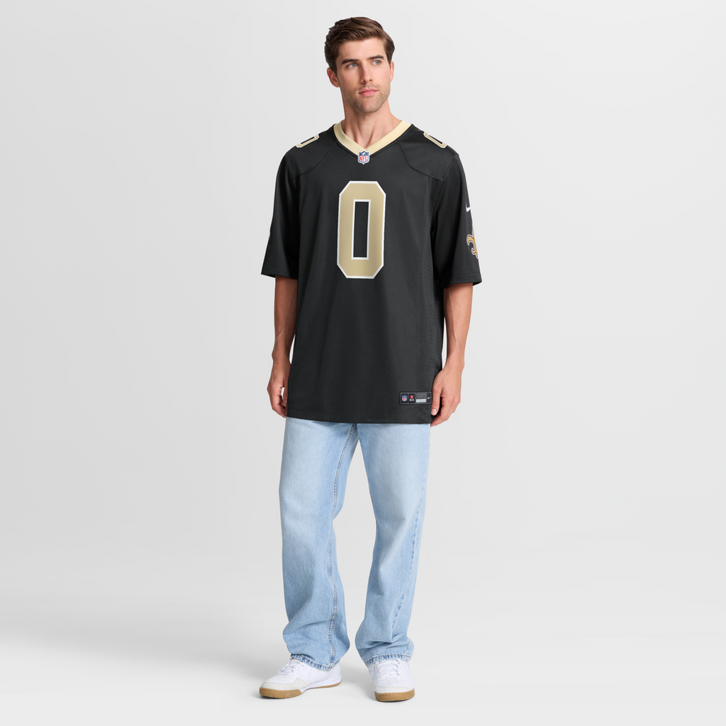 New Orleans Saints Jordyn Tyson Nike Gold Alternate Game Jersey