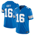 Detroit Lions Jared Goff Nike Blue Team Vapor F.U.S.E. Stitched Limited Jersey