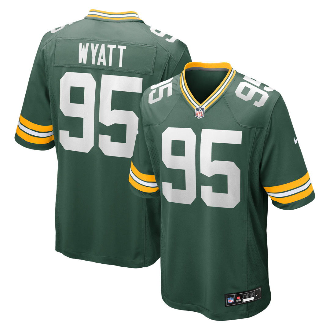 Green Bay Packers Devonte Wyatt Nike Green Player Game Jersey