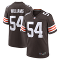 Cleveland Browns Sam Williams Nike Brown Team Game Jersey