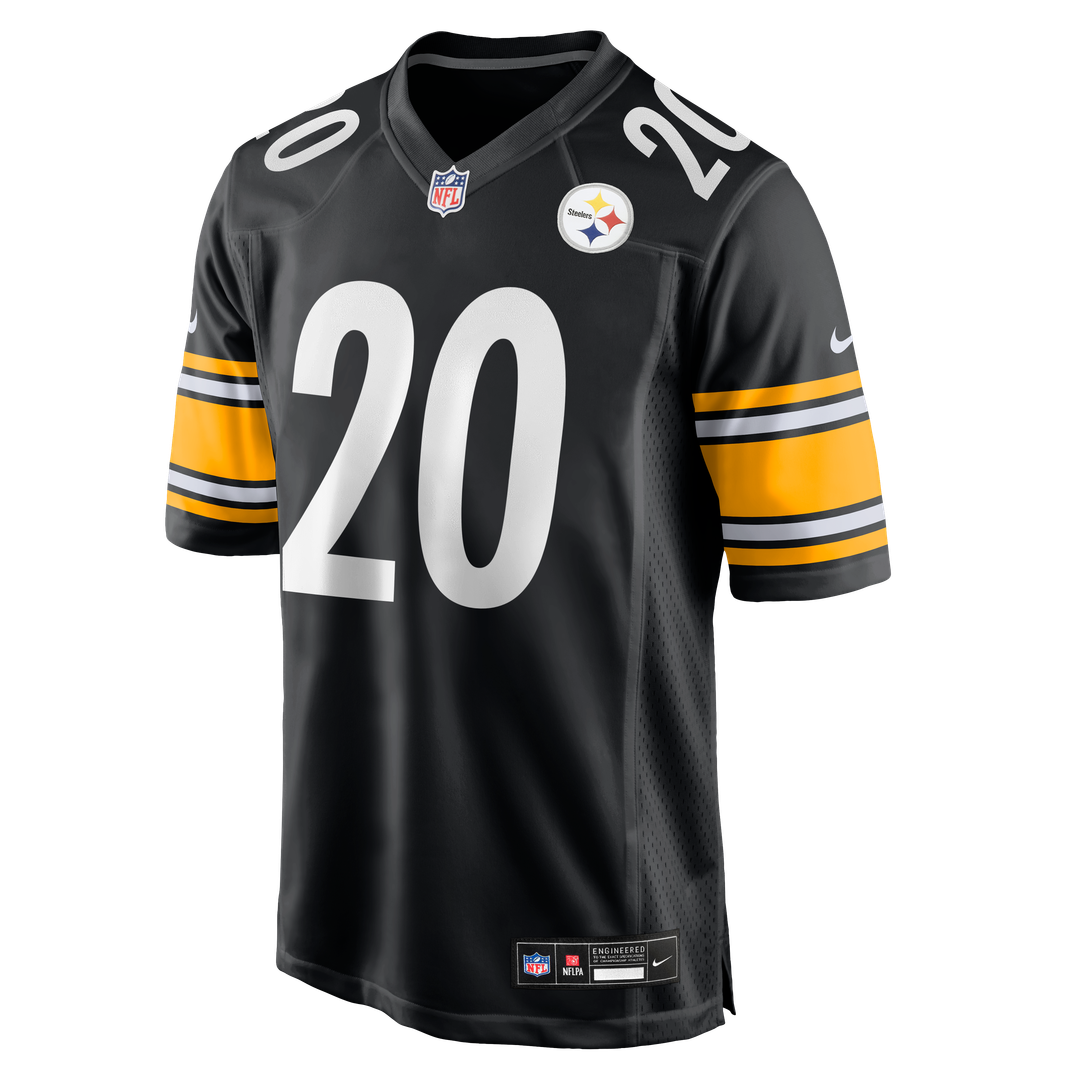 Pittsburgh Steelers Kaleb Johnson Nike Black Team Game Jersey
