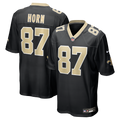 New Orleans Saints Joe Horn Nike Black Game Retired Player Jersey
